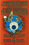 Jimi Hendrix And John Mayall Original Concert Postcard
Fillmore Auditorium
Rick Griffin