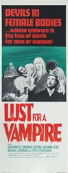 Lust for a Vampire Original US Insert
Vintage Movie Poster