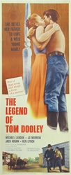 The Legend of Tom Dooley Original US Insert
Vintage Movie Poster
Michael Landon