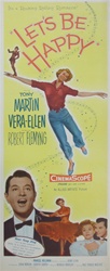 Let's Be Happy Original US Insert
Vintage Movie Poster
Vera Ellen