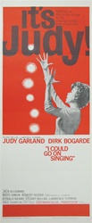 It's Judy I Could Go On Singing Original US Insert
Vintage Movie Poster
Judy Garland