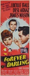 Forever Darling Original US Insert
Vintage Movie Poster
Lucille Ball
