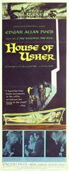 House Of Usher Original US Insert
Vintage Movie Poster