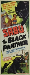 Sabu In The Black Panther Original US Insert
Vintage Movie Poster