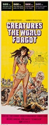 Creatures The World Forgot Original US Insert
Vintage Movie Poster