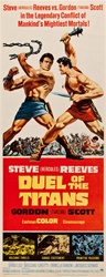 Duel Of The Titans Original US Insert
Vintage Movie Poster