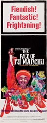 The Face Of Fu Manchu Original US Insert
Vintage Movie Poster