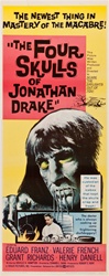 The Four Skulls Of Jonathan Drake Original US Insert
Vintage Movie Poster