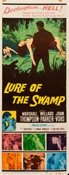 Lure Of The Swamp Original US Insert
Vintage Movie Poster