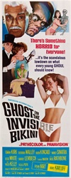 Ghost In The Invisible Bikini Original US Insert
Vintage Movie Poster