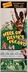 Hell On Devil's Island Original US Insert
Vintage Movie Poster