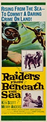 Raiders From Beneath The Sea Original US Insert
Vintage Movie Poster