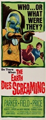 The Earth Dies Screaming Original US Insert
Vintage Movie Poster