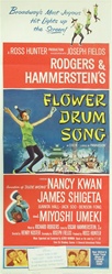 Flower Drum Song Original US Insert
Vintage Movie Poster
Nancy Kwan