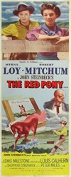 The Red Pony Original US Insert
Vintage Movie Poster
John Steinbeck