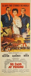 55 Days at Peking Original US Insert
Vintage Movie Poster