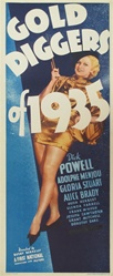 Gold Diggers Of 1935 Original US Insert
Vintage Movie Poster
Busby Berkeley