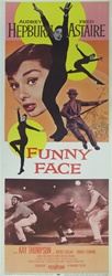 Funny Face Original US Insert
Vintage Movie Poster
Audrey Hepburn