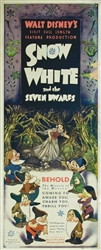 Snow White Original US Insert
Vintage Movie Poster
