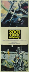 2001 A Space Odyssey Original US Insert
Vintage Movie Poster
Kubrick