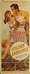 Golden Earrings Original US Insert
Vintage Movie Poster
Ray Milland