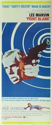 Point Blank Original US Insert
Vintage Movie Poster
Lee Marvin