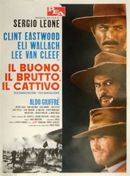 The Good, The Bad And The Ugly Italian 2 Sheet
Vintage Movie Poster
Clint Eastwood