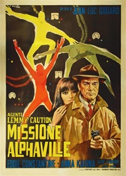 Alphaville Italian 4 Sheet
Vintage Movie Poster
Godard