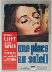 A Place In The Sun Italian 4 Sheet