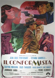 The Conformist Italian 4 Sheet
Vintage Movie Poster
Bertolucci