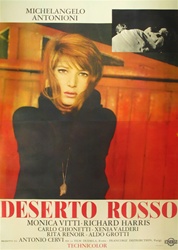 Red Desert Italian 4 Sheet
Vintage Movie Poster
Antonioni