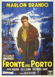 On The Waterfront Italian 4 Sheet
Vintage Movie Poster
Marlon Brando
Best Picture