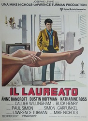 The Graduate Italian 2 Sheet
Vintage Movie Poster
Dustin Hoffman