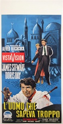 The Man Who Knew Too Much
Vintage Movie Poster
Hitchcock
James Stewart