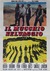 High Noon Italian 4 Sheet
Vintage Movie Poster
Peckinpah