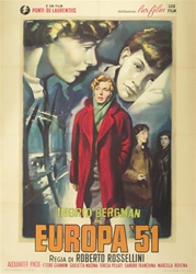 Europa '51 Original Italian 4 sheet
Vintage Movie Poster
Roberto Rossellini