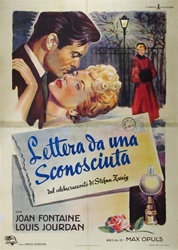 Letter From An Unknown Woman Original Italian 4 sheet
Vintage Movie Poster
Joan Fontaine