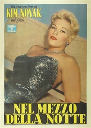 Middle Of The Night Original Italian 4 sheet
Vintage Movie Poster
Kim Novak