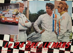 Le Mans Original Italian Photobusta
Vintage Movie Poster
Steve McQueen