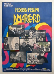 Amarcord Original Italian 4 sheet
Vintage Movie Poster
Fellini