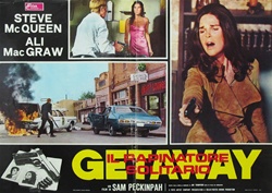 The Getaway Original Italian Photobusta
Vintage Movie Poster
Steve McQueen