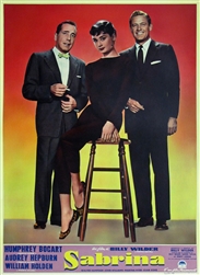 Sabrina Italian Photobusta
Vintage Movie Poster
Audrey Hepburn