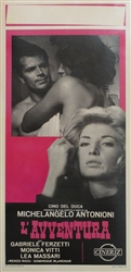 L' Avventura Original Italian Locandina
Vintage Movie Poster
Antonioni