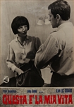 Vivre Sa Vie Italian Photobusta
Vintage Movie Poster
Godard