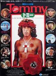 Japanese Movie Poster Tommy
Vintage Movie Poster
Roger Daltrey