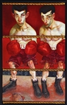 James Jean The Kray Twins Original Painting
Lowbrow 
Lowbrow artwork
Pop surrealism