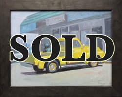 Eric Joyner Old Ford Truck Original Painting