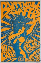 Frank Kozik Butthole Surfers Original Concert Poster