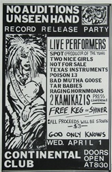 Frank Kozik Spot Original Concert Poster
