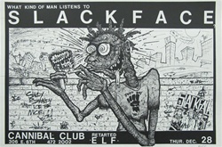 Frank Kozik Slackface Original Concert Poster
